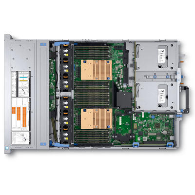 Potente Dell PowerEdge R740xd Xeon 4214 64GB Rack 2U Server con CPU 2.2GHz