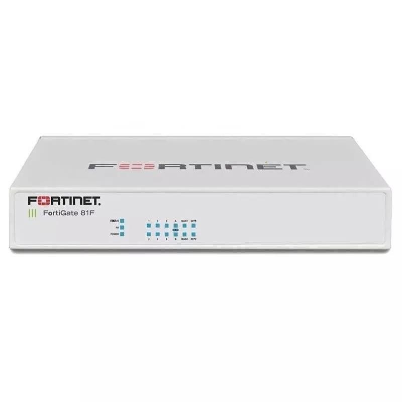 FG-81F 8 x porte RJ45 GE 2 x porte WAN multimediali condivise RJ45/SFP 128 GB SSD Design compatto