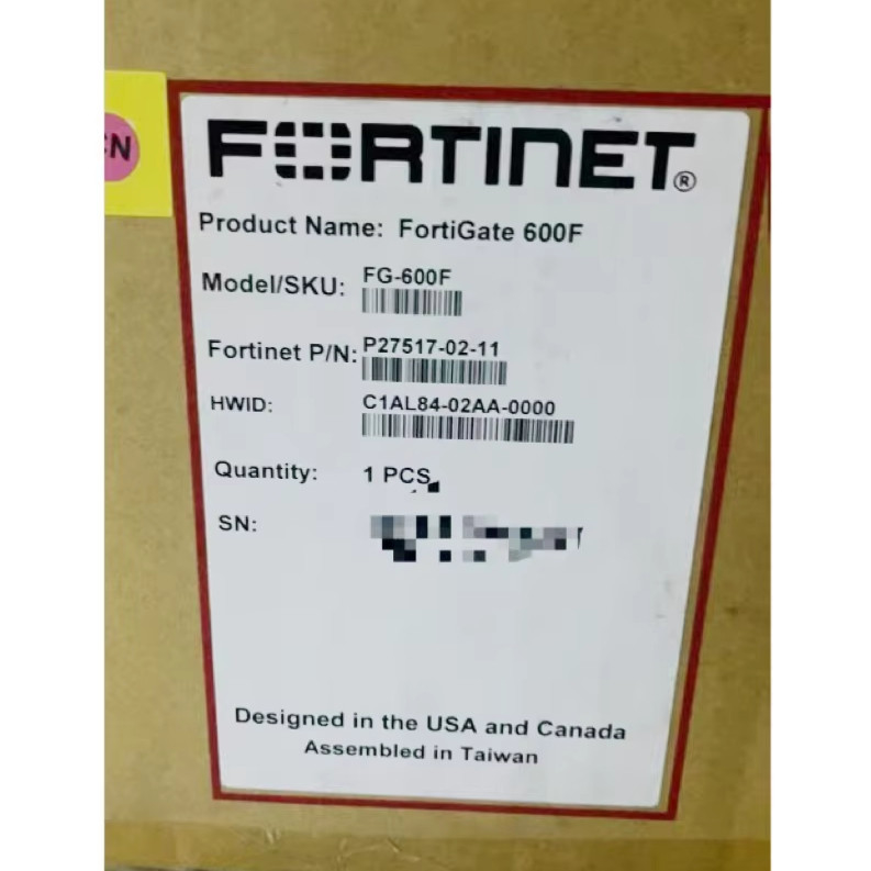 Fortinet FG-600F Firewall La soluzione perfetta per la sicurezza della tua rete